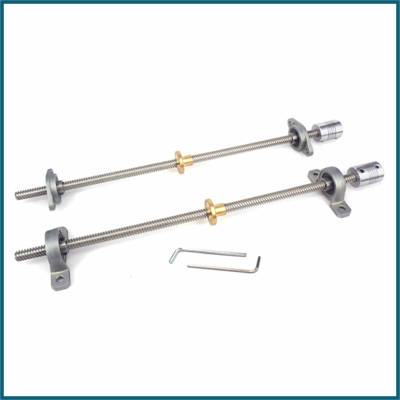 T8 Lead screw With Nut 500mm Horizontal