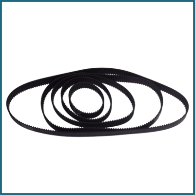 2GT Ring Closed Synchronous Belt Rubber Transmission 10MM 2GT-3000-10