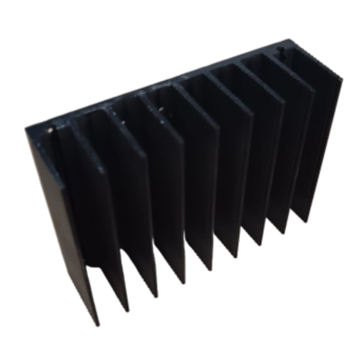 Black Anodized Heatsink 61mm x 83mm