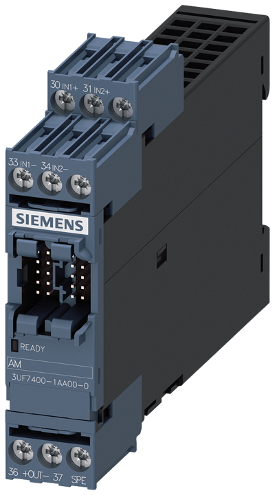 Analog module, 2 inputs (passive) and 1 output, for analog signals 0/4...20 mA for SIMOCODE pro V basic unit