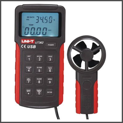 Anemoscope, UT362, Anemoscope Anemometer Wind Speed 2m/s~30m/s