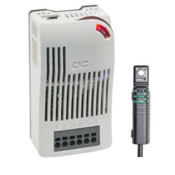 DCF 010 Electronic Hygrostat, DC 15 A, -30 °C to +40 °C, NO