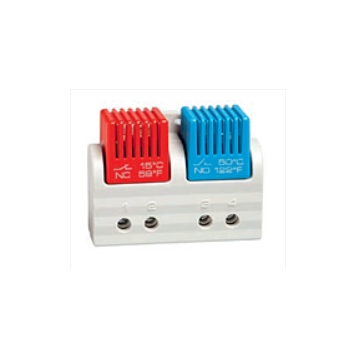 FTD 011 Tamper-Proof Dual Thermostat (Pre-Set), NC/NO, -40°C to 80°C Operating Temperature Range
