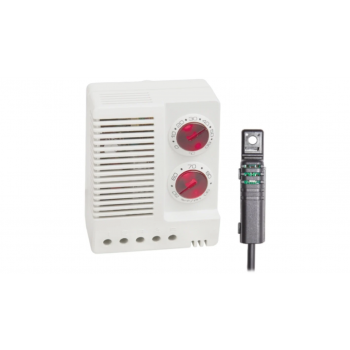 ETF 012 Electronic Hygrotherm with External Sensor, Cable 1 m, AC 100 – 240 V, 50/60 Hz