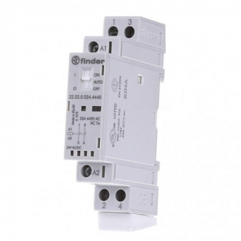 25A 2NC MODULAR CONTACTOR 24VAC/DC