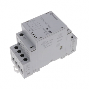 25A 4NO MODULAR CONTACTOR 12VAC/DC