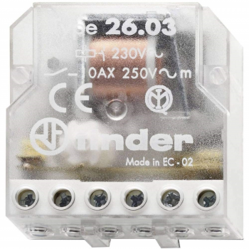 10A 1NO+1NC BASE STEP RELAY 12VAC