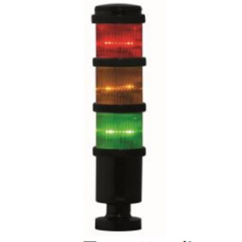 3 MODULE LED SIGNAL TOWER 24VAC/DC 50mm