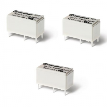 6A 1 CHANGEOVER LOW PROFILE PCB RELAY 48VDC