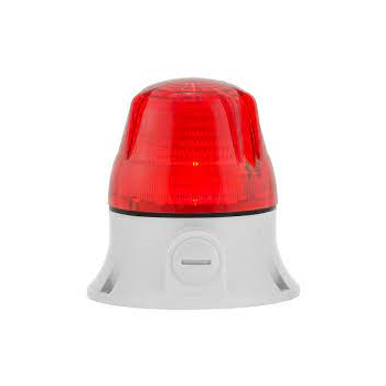 LED RED S/MNT BEACON 12-24VAC/DC