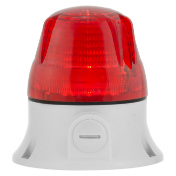 LED RED SURF MNT BEACON 90-240VAC
