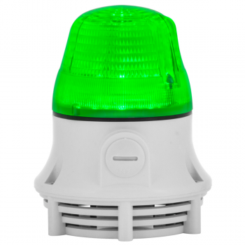 LED GRN P/MNT BEACON 12-24VAC/DC