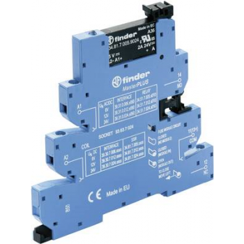 6A 1NO SLIM SOLID STATE RELAY INTERFACE 12VDC,