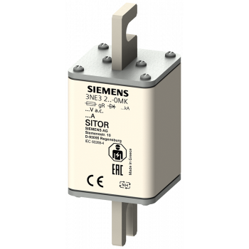 SITOR fuse link, with slotted blade contacts, NH1, In: 630 A, aR