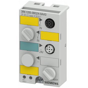 ASIsafe compact module K45F LS type 4 (light sensor) sensor supply from AS-i