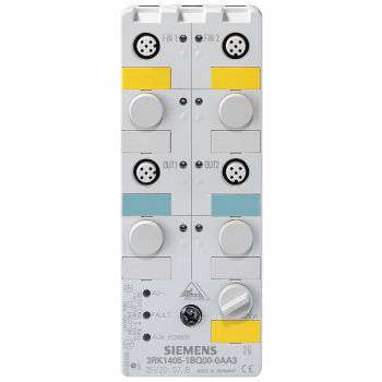 ASIsafe module K60F two safe inputs 2 F-DI and two standard outputs 2 DQ