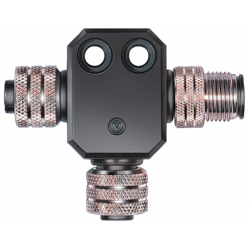 AS-i accessory IP68 T distributor AS-i+24 V DC for M12 round cable 1xM12, 3RK1901-1TR00