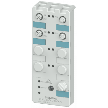 AS-Interface compact module K60, IP67, A/B slave, digital, 4 DI
