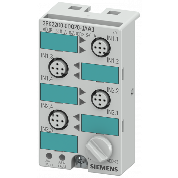 AS-Interface compact module K45 A/B slave IP67, digital, 8 inputs