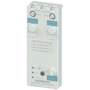 AS-i compact module K60, IP67, A/B slave (Spec. 3.0), analog, 2 AI (1 AI)