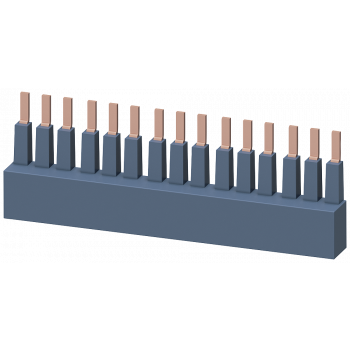 3-phase busbar for 5 3RM1 motor starters
