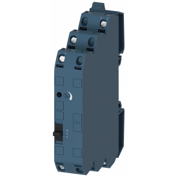 Signal converter 24 V AC/DC, 3-way on: 0-10 V, 0/4-20 mA off: 0-10 V, 0/4-20 mA