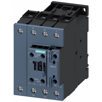 Contactor AC-3, 2 NO + 2 NC, 18.5 kW 84-155 V AC/DC, 3RT2535-1NF30