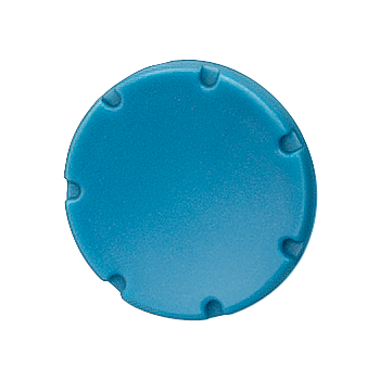 Button, clear, flat for pushbutton