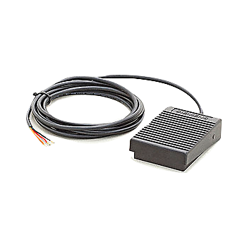 Foot switch molded plastic encl. Pedal switch, 1 pedal without cover