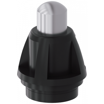 Actuator head for position switch 3SE51 rounded plunger with 3 mm overtravel