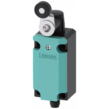 Position switch, metal encl. 40 mm, EN50041, 1 NO/1 NC