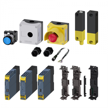SIRIUS Safety Advanced Bundle for protection door and emergency stop monitoring