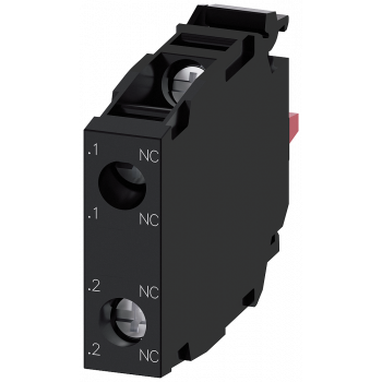 Contact module with 2 contact elements, 2 NC