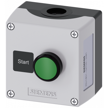 Enclosure for command devices, 22 mm, round, 3SU1801-0AT00-2AB1