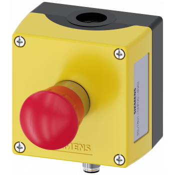 Enclosure for command devices, 22 mm, round, 3SU1801-0NF00-4NA2
