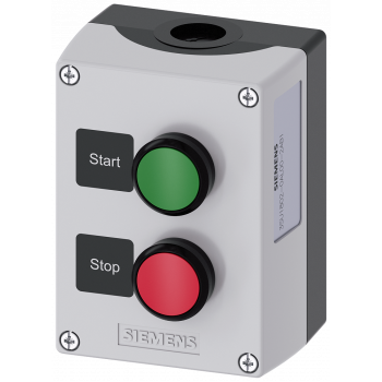 Enclosure for command devices, 22 mm, round, 3SU1802-0AL00-2AB1