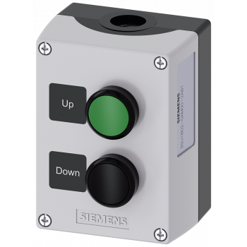 Enclosure for command devices, 22 mm, round, 3SU1802-0AM00-2AB1