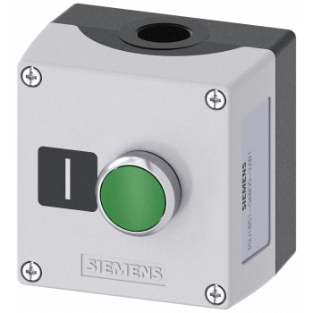 Enclosure for command devices, 22 mm, round, 3SU1851-0AB00-2AB1