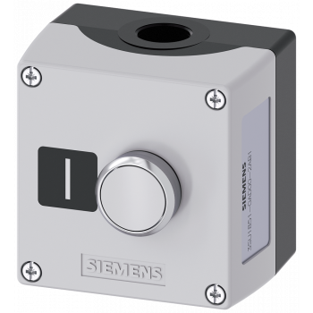 Enclosure for command devices, 22 mm, round, 3SU1851-0AD00-2AB1