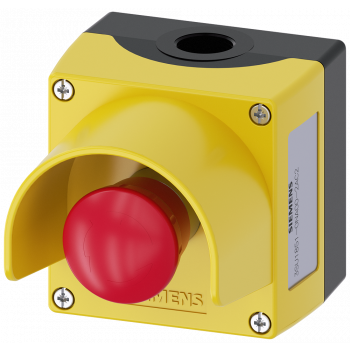Enclosure for command devices, 22 mm, round, 3SU1851-0NA00-2AC2