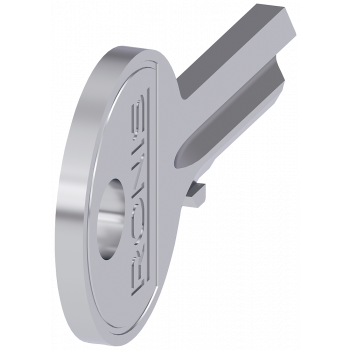 Key for RONIS key-operated switch, lock number 455
