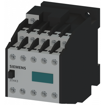 Contactor relay 55E, 5 NO + 5 NC, AC op., 230 V AC