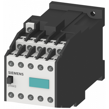 Contactor relay 64E, 6 NO + 4 NC, DC op., 180 V DC