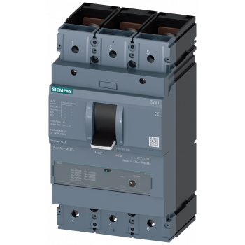 Circuit breaker 3VA1 IEC frame 400 breaking capacity class H Icu=70kA, 3VA1325-6MH32-0DG0