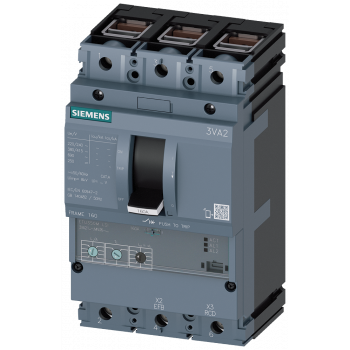Circuit breaker 3VA2 IEC frame 160 breaking capacity class M Icu=55kA, 3VA2125-5MN36-0AA0