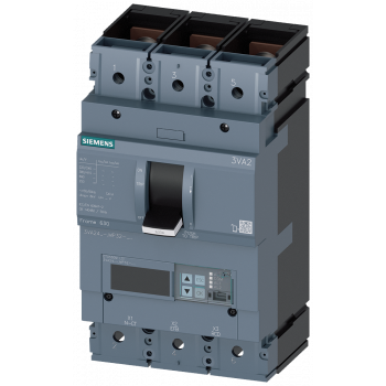 Circuit breaker 3VA2 IEC FRAME 630 BREAKING CAPACITY CLASS  M ICU=55KA, 3VA2440-5MP32-0AF0
