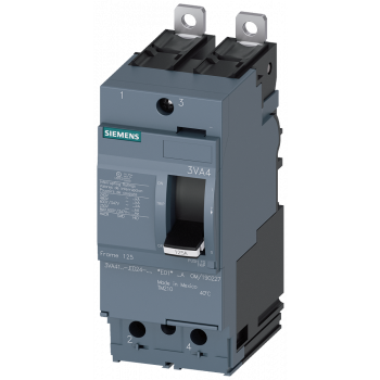 Circuit breaker 3VA4 UL frame 125 breaking capacity class S 25 kA, 3VA4125-4ED24-3AA0