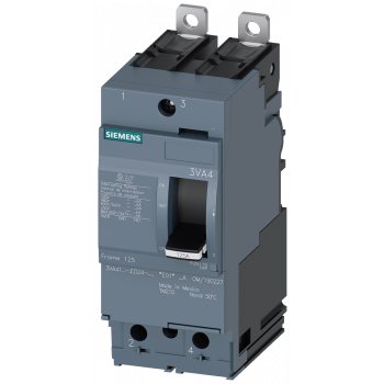 Circuit breaker 3VA4 UL frame 125 breaking capacity class M 35 kA, 3VA4125-5ED24-1AA0