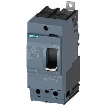 Circuit breaker 3VA4 UL frame 125 breaking capacity class M 35 kA, 3VA4125-5ED54-0AA0