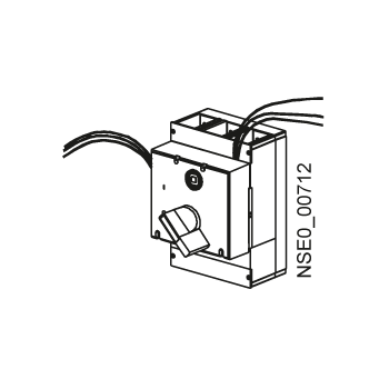 Accessory for VL400, kit for leading auxiliary switches 1 CO, from off to on
